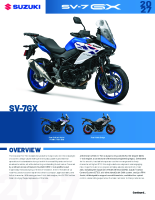 Suzuki SV-7GX - Overview 2027 - brochure
